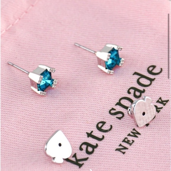 Kate Spade New York Earrings With Pink Dust Bag - Picture 3 of 7